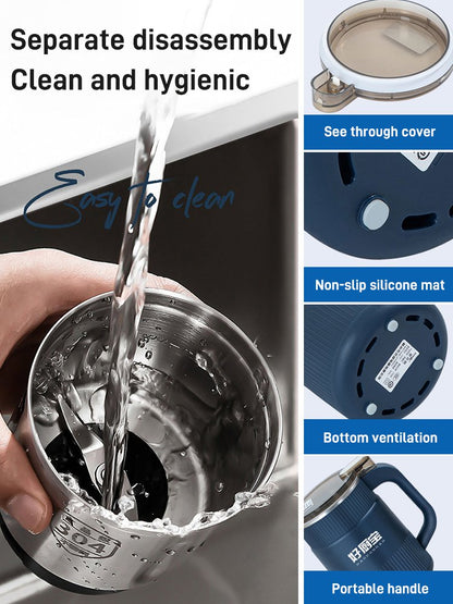 🔥Electric Grinding Cup – High-Speed, Large Capacity & Powerful Crushing 🍚📦