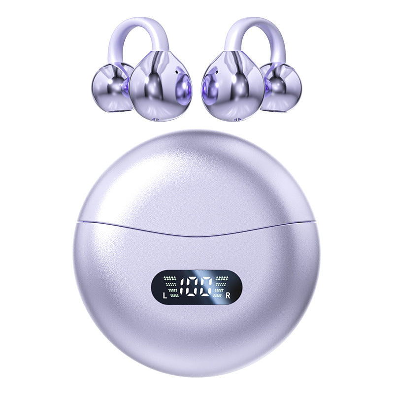 AI Translation Bluetooth Open Ear Clip-On Earbuds