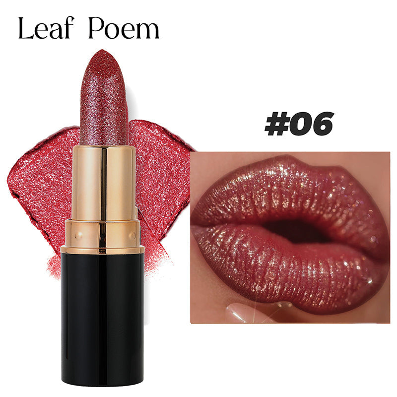 Buy 1 Get 1 Free💋Waterproof & Moisturizing Glitter Lipstick