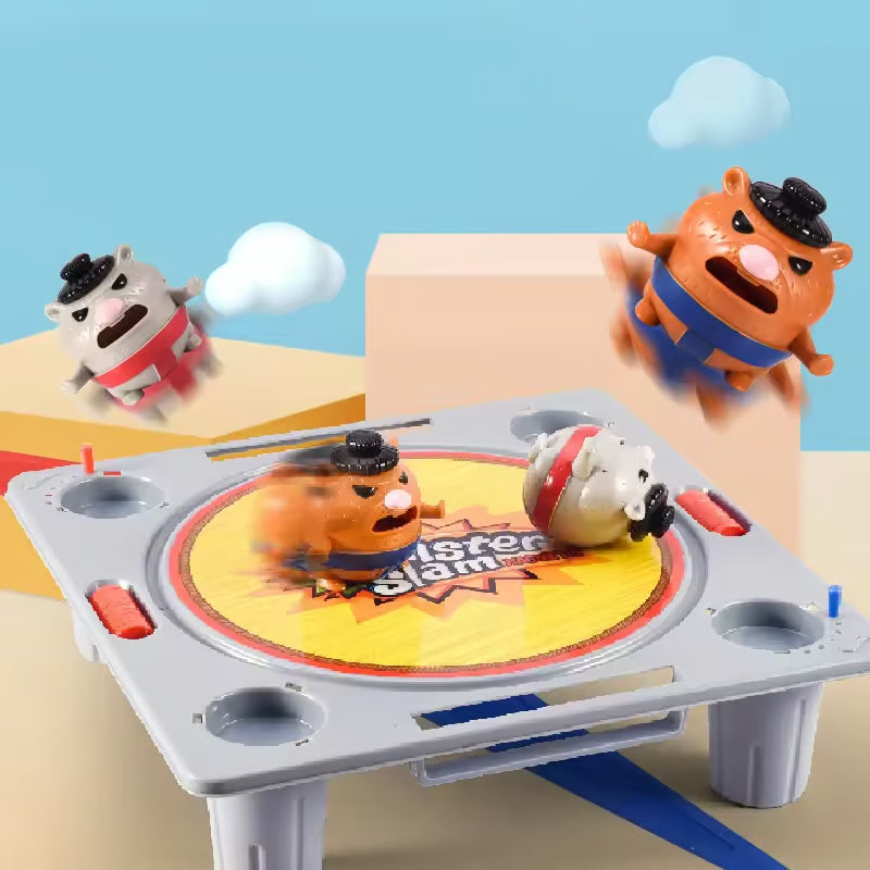 Double Hamster Sumo Puzzle Board Game Set