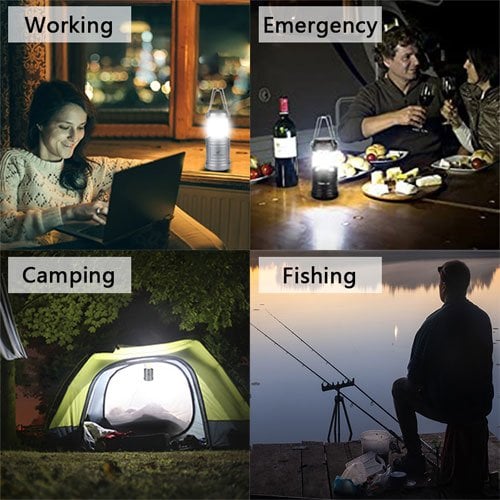 🔥Portable Solar Camping Light With Fan