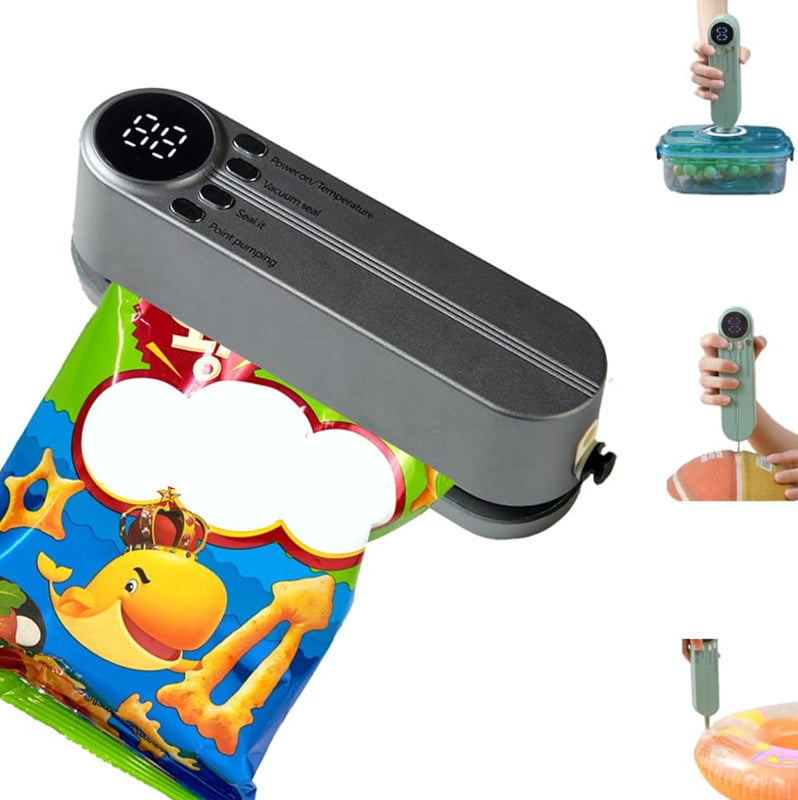 Portable Handheld Vacuum Food Preservation Packaging and Laminating Machine🍃