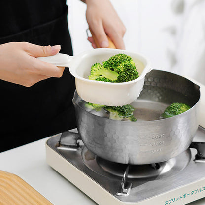 Multi-function Handheld Dual-Layer Draining Basket