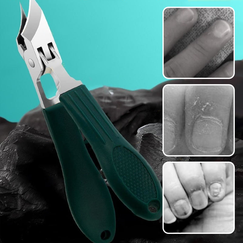 🔥 Anti-Splash 25° Slant Edge Nail Clipper 3-Piece Set
