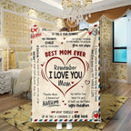 Ultra Soft Cozy Flannel Warm Blanket - EXPRESS LOVE TO MOM
