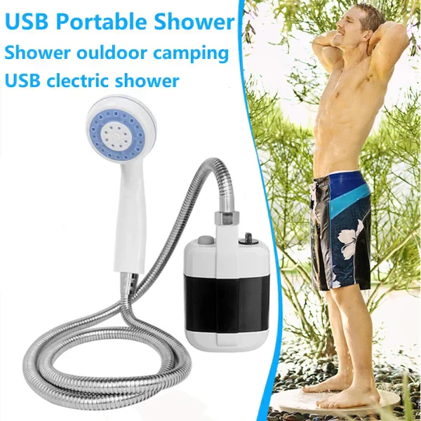✨Portable Camping Shower with Adjustable Flow🚿