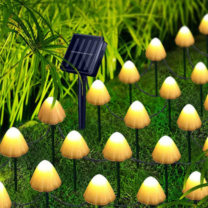 Outdoor Solar Mushroom LED Lights