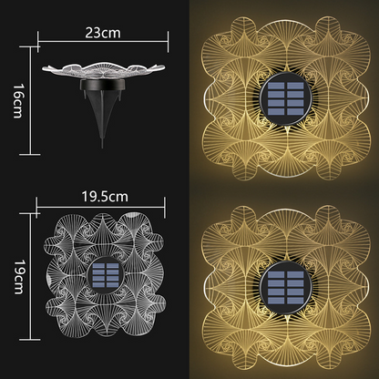 Solar-Powered Waterproof Outdoor Decorative Light