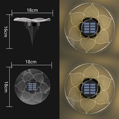 Solar-Powered Waterproof Outdoor Decorative Light