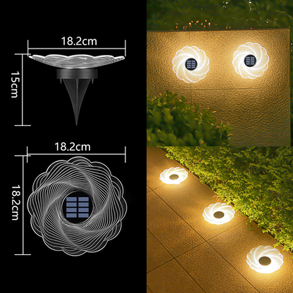 Solar-Powered Waterproof Outdoor Decorative Light