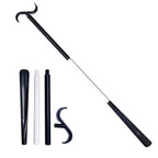 Adjustable Long Shoe Horn with Sock Remover for Seniors
