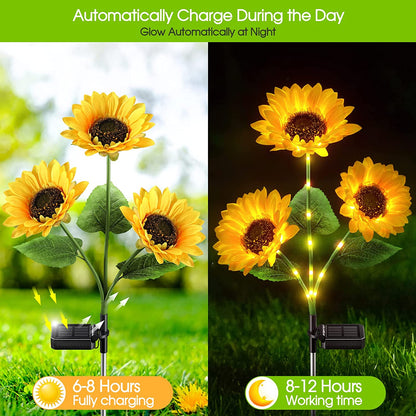 🌻Sunflower Solar Garden Stake Led Lights — Buy 2 Get 1 Free