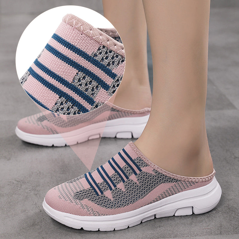 Comfortable & Breathable Closed-Toe Slide Slippers