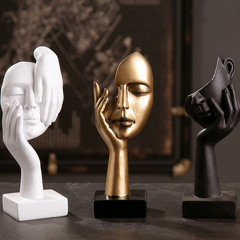 Minimalist Abstract Figurine Sculpture