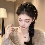 🔥Vintage High Cranium Artificial Pearl Hairband