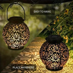 Solar Lanterns Outdoor Pendant Decorative Lighting