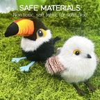 Lifelike Bird-Shaped Interactive Cat Toy