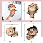 🔥Hot Sale 50% OFF🔥3D D tachable Wall Stickers of Cats