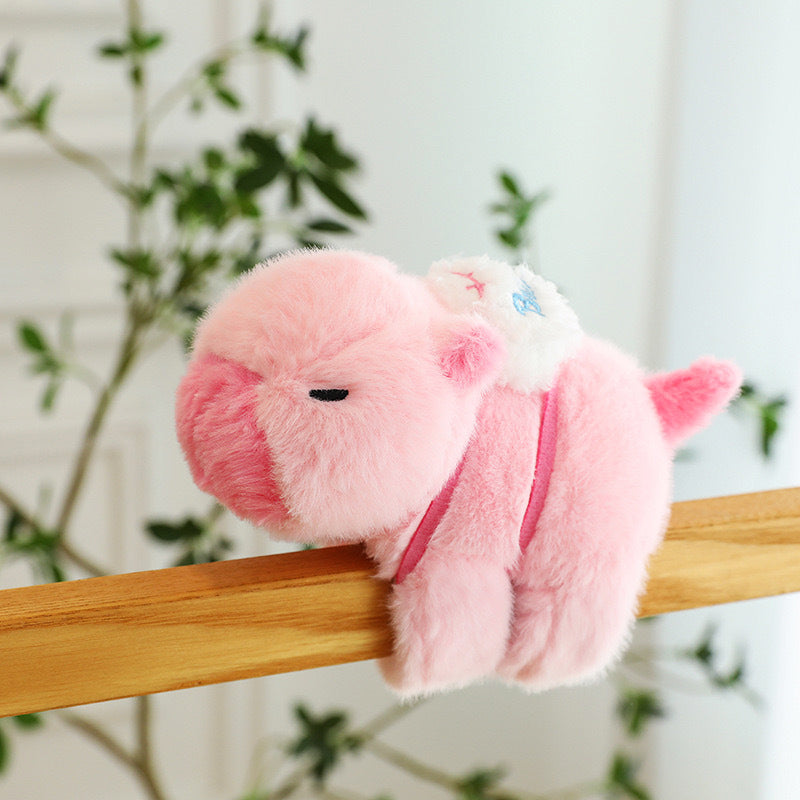 Tail-Spinning Capybara Plush Toy
