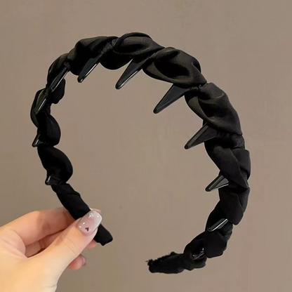 Rhinestone Headband with Teeth for Women