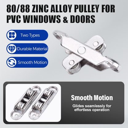 🔩 Smooth & Strong: 80/88 Zinc Alloy Window Pulley! ⚙️
