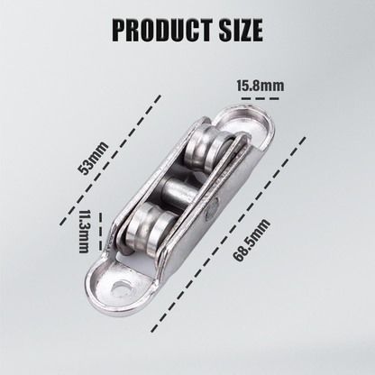 🔩 Smooth & Strong: 80/88 Zinc Alloy Window Pulley! ⚙️