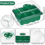 Adjustable Humidity Seed Starter Trays