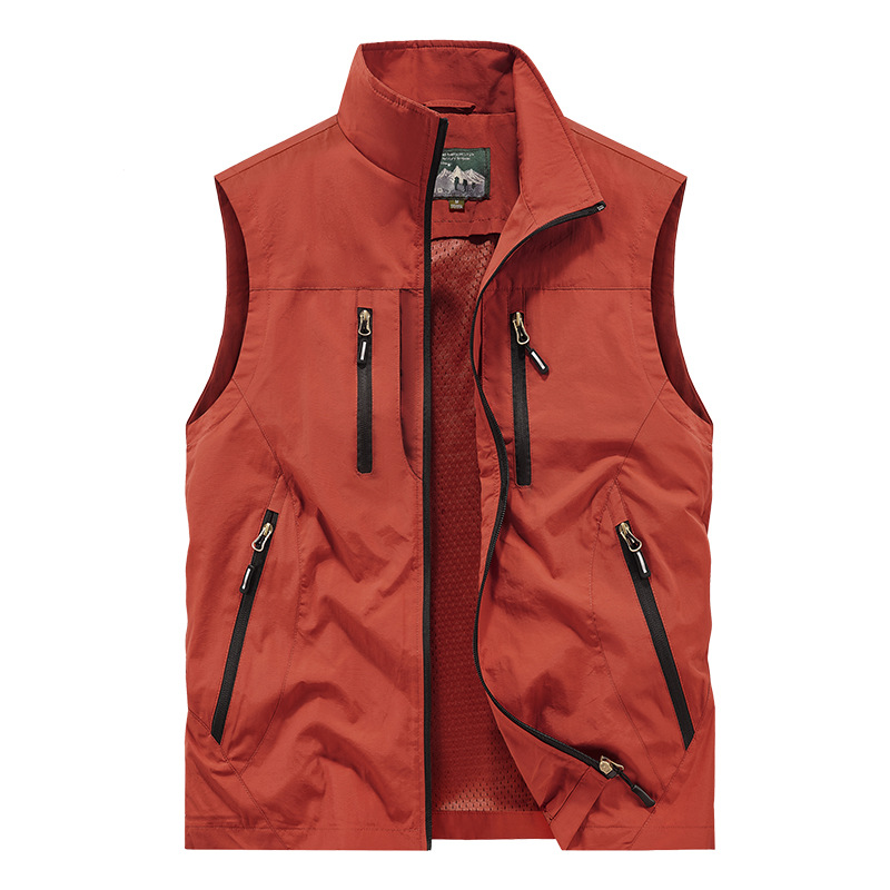 🔥🧥Men's Oversized Sleeveless Vest Jacket With Pockets