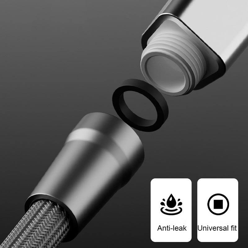 🔥 Upgraded Explosion-proof Braided Shower Hose - Anti-leak🚿