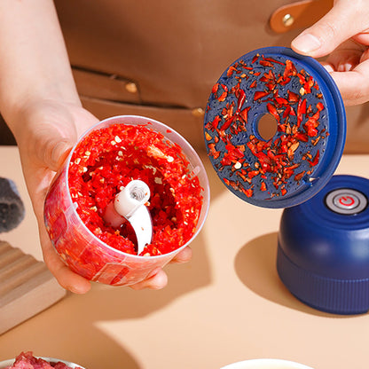 🔥 Electric Food Chopper Garlic Crusher