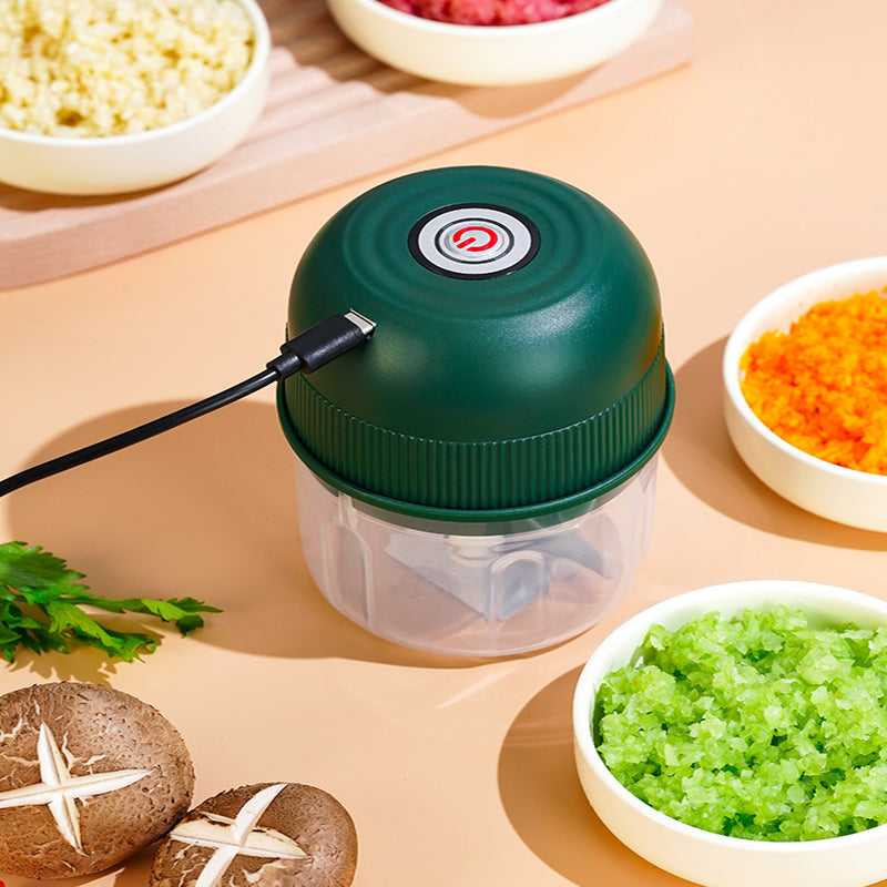 🔥 Electric Food Chopper Garlic Crusher