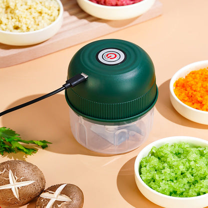 🔥 Electric Food Chopper Garlic Crusher