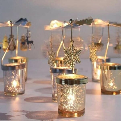 Rotating Scented Candle Holder