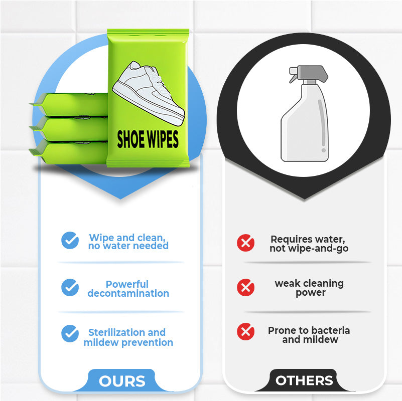 👟Quick-Clean Shoe Wipes💧