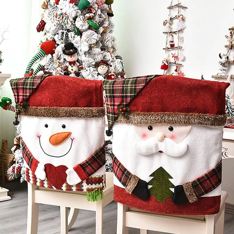 🎅✨Christmas Themed Chair Cover