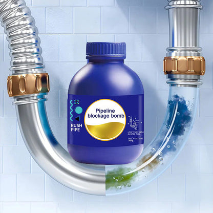Professional Bio-Enzyme Formula | Clears Blockages Safely, Drain Expert Solution，Clear Blockages & Smells in 30 Mins! 🧪🌀