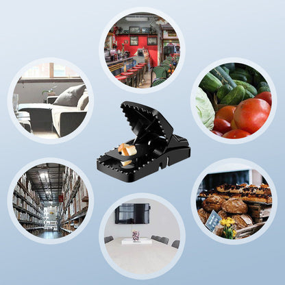 🐀 BUY 1 - GET 1 FREE! ✨ Reusable Rat Trap - Highly Sensitive Trigger, Safe for Children/Pets, Eco-Friendly Design 🏡🔧