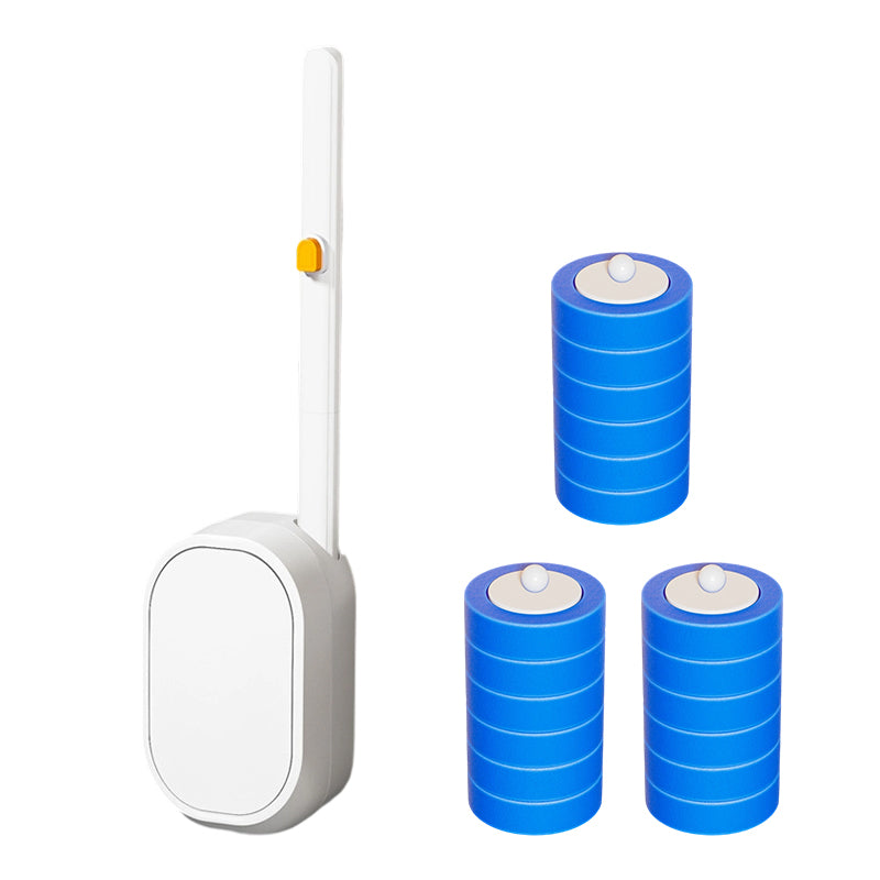 Disposable Toilet Brush with Replaceable Head