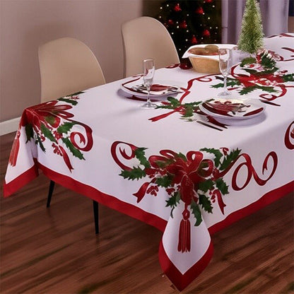 🦌Christmas Early Bird Special🎄Joyful Festive Classic Christmas Tablecloth