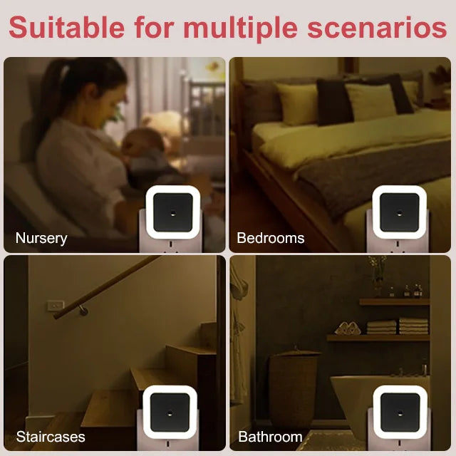 LED Smart Light Control Sensor Energy-saving Lamp