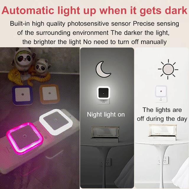LED Smart Light Control Sensor Energy-saving Lamp
