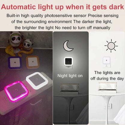 LED Smart Light Control Sensor Energy-saving Lamp