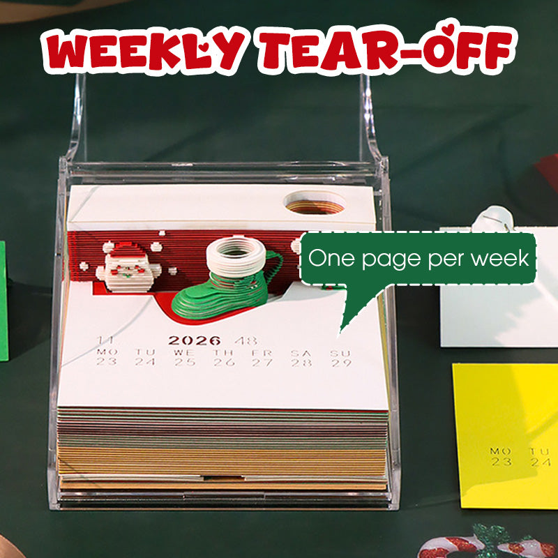 Christmas 3D Paper Decoration Calendar🎄