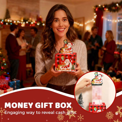 Christmas Money Box for Cash