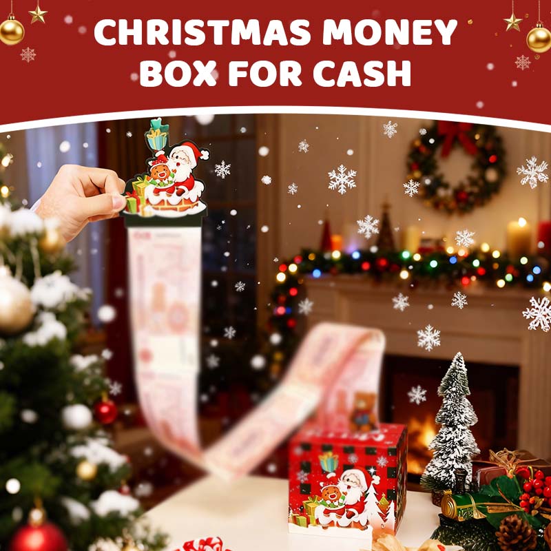 Christmas Money Box for Cash