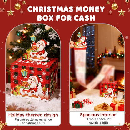 Christmas Money Box for Cash