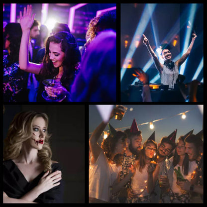 2 in 1 Eye Shadow and Eyelash Stickers with Glitter