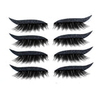 2 in 1 Eye Shadow and Eyelash Stickers with Glitter