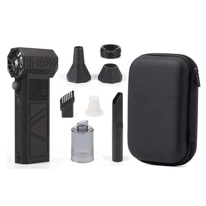 Portable 140,000 Rpm Turbo Fan with Blowing and Vacuuming Functions