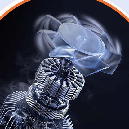 Portable 140,000 Rpm Turbo Fan with Blowing and Vacuuming Functions